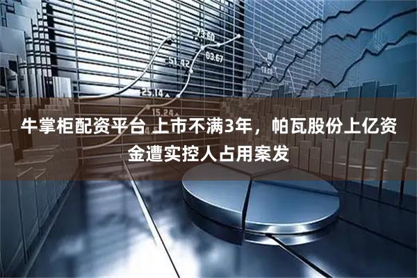 牛掌柜配资平台 上市不满3年，帕瓦股份上亿资金遭实控人占用案发