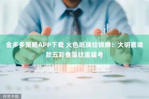 金多多策略APP下载 火色斑斓绘锦鳞：大明嘉靖款五彩鱼藻纹盖罐考